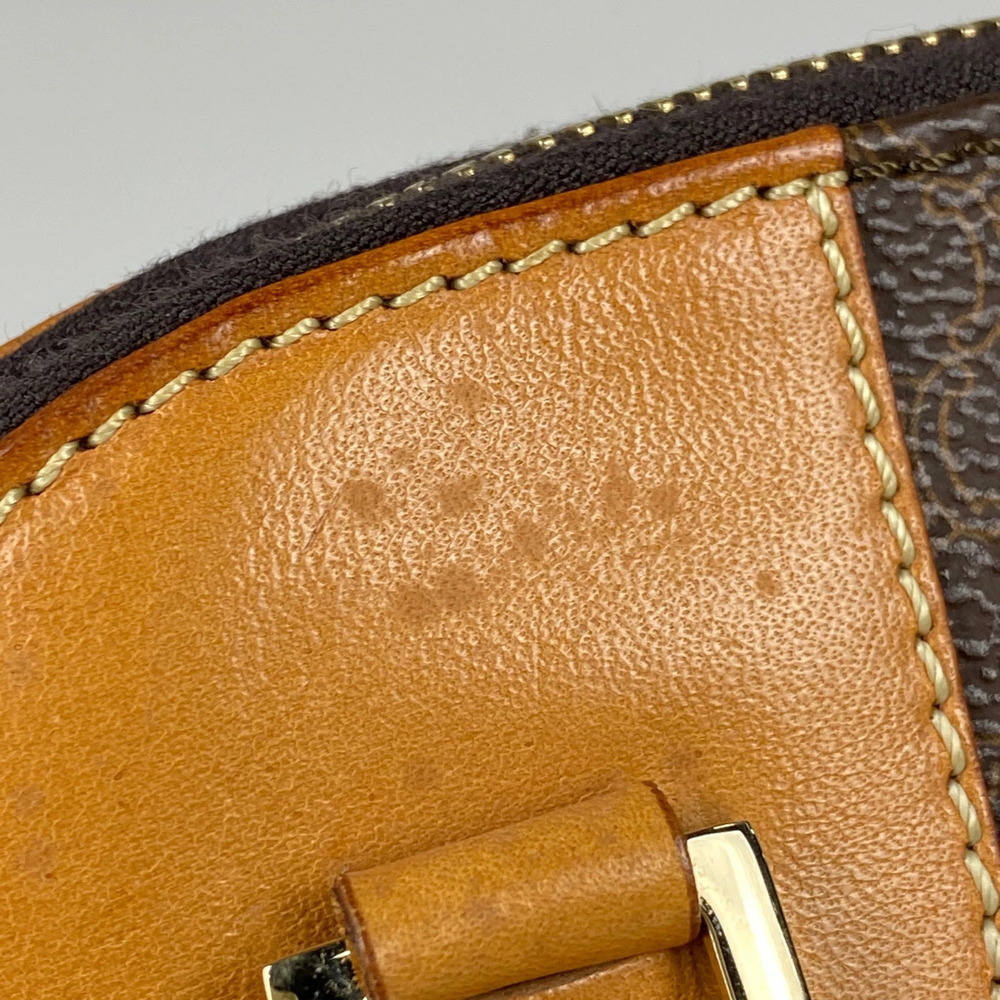 Celine Macadam Handbag Shoulder Bag Canvas Brown - Picture 3 of 6